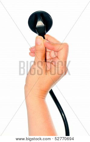 hand woman