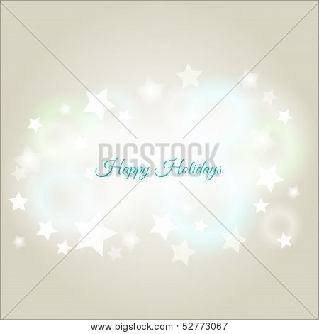 Bright background with stars