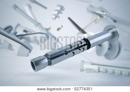 Various types of anchors