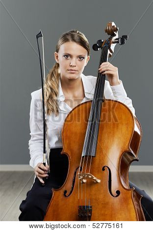 Beautiful Cellist