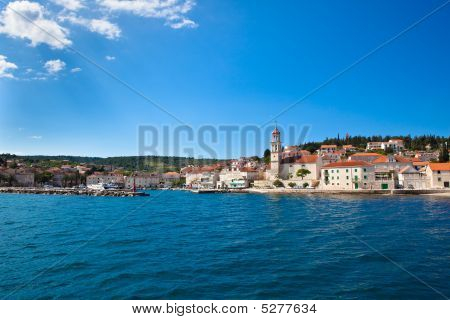 Sutivan en la isla de Brac, Croacia