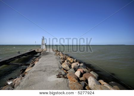 Pier og Lighthouse
