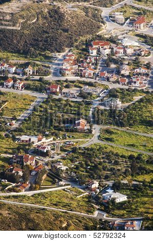 Aerial View Of Residential Area