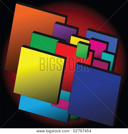 Memo Blocks Design template