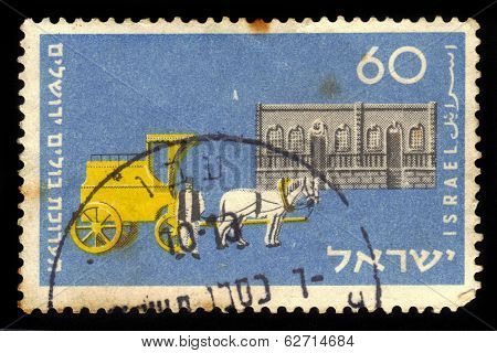 Post Office Building In Jerusalem In The 19Th Century