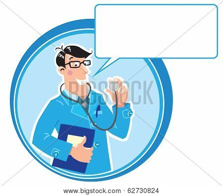 Family Doctor. Design Template