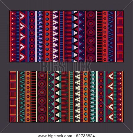 Tribal ethnic background set
