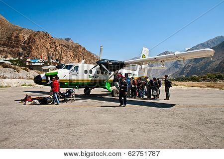 Airport Jomsom, Nepal