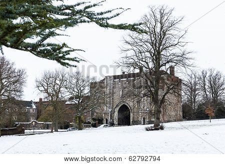 Gates Of Cathedral And Abbey Church