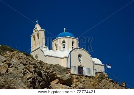 Orthodox Church in Kamari.