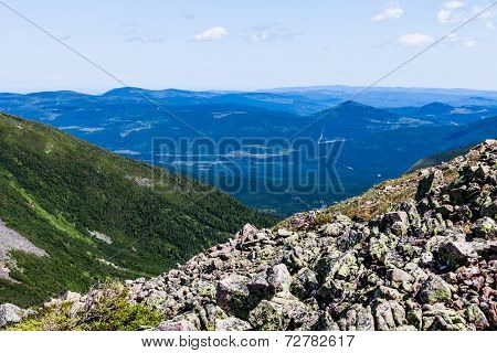 View From The Mont Jacques-cartier