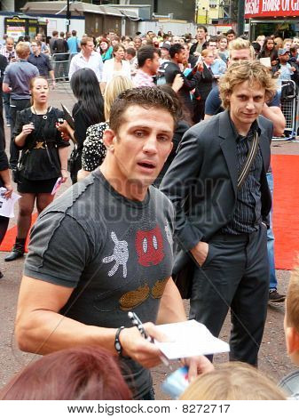 Alex Reid a una prima squadra nel centro di Londra 27 luglio 2010