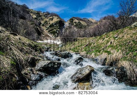 Spring in the mountains