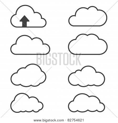Clouds Icons