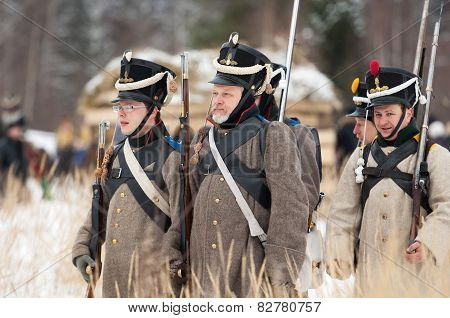 Hiking Soldiers