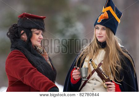Two Women Talk