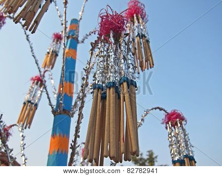 Joss Sticks In The Bouquet