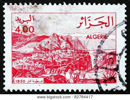 Postage Stamp Algeria 1984 Constantine In 1830