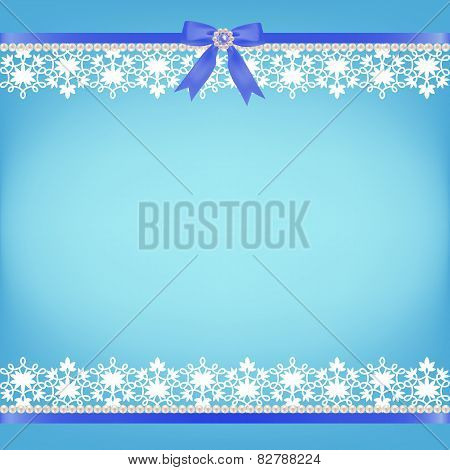 Blue background