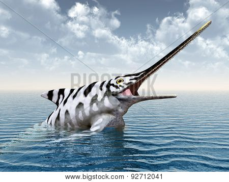 Ichthyosaur Eurhinosaurus