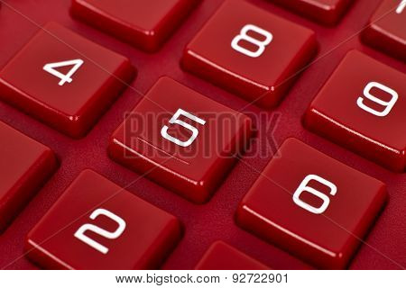Red Calculator