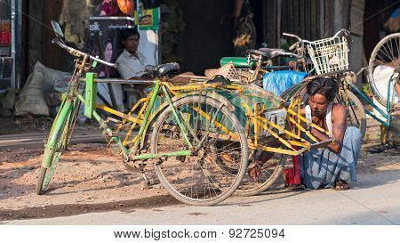 Sittwe, The Capital Of The Rakhine State In Myanmar