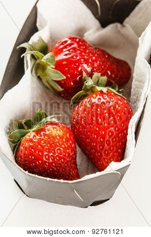 fresh strawberries