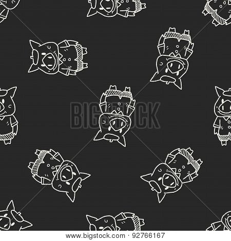 Three Little Pigs Doodle
