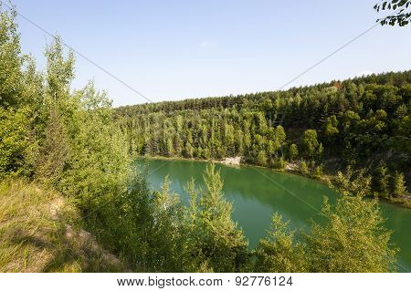artificial lake Belarus