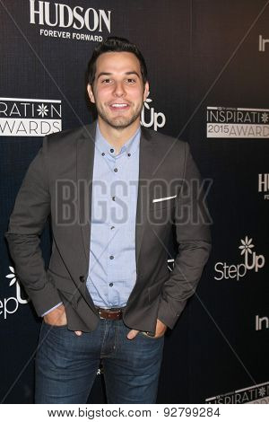 LOS ANGELES - JUN 5:  Skylar Astin at the Step Up Women's Network 12th Annual Inspiration Awards at the Beverly Hilton Hotel on June 5, 2015 in Beverly Hills, CA