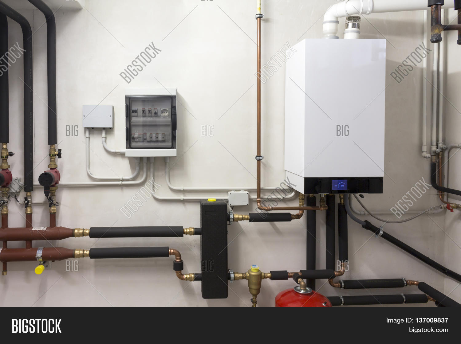 Condensing Boiler Gas Image & Photo (Free Trial) Bigstock