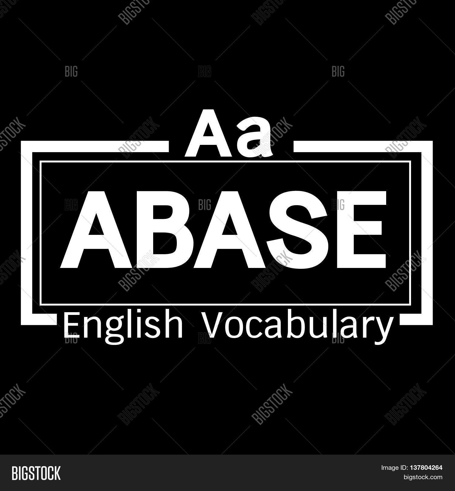Images ABASE English Vector & Photo (Free Trial) | Bigstock