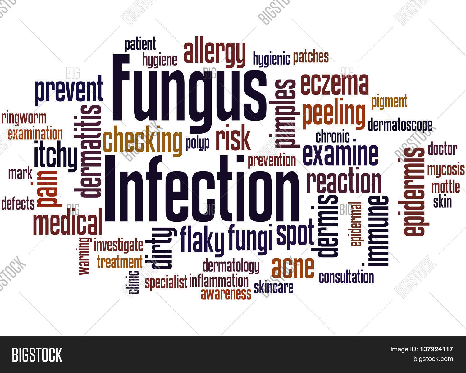 Fungus Infection, Word Image & Photo (Free Trial) Bigstock