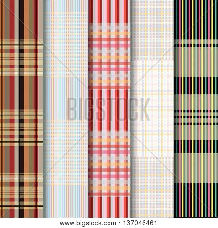Thai loincloth pattern clothing for 5 background