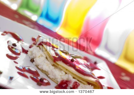 Bolinhos de doce alimento
