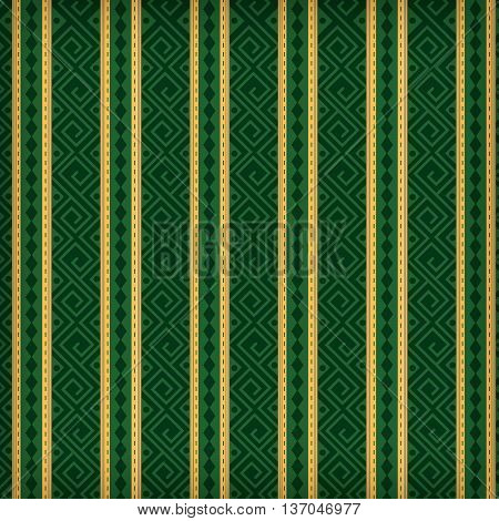 Thai Art Culture Pattern Vintage for background