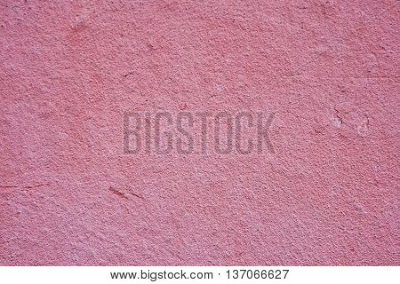 Clean deep pink painted wall texture background