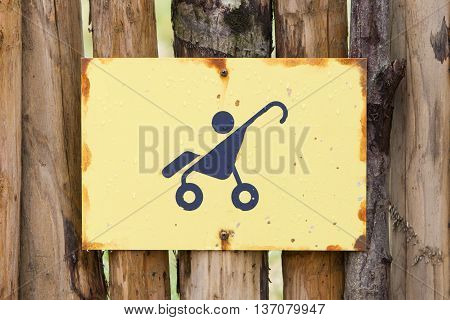 Baby Stroller Sign