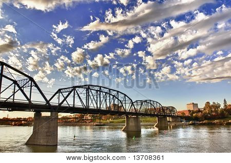 Dopravní most v Saskatoon