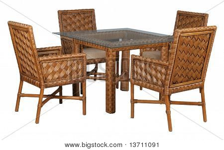 テラスの家具