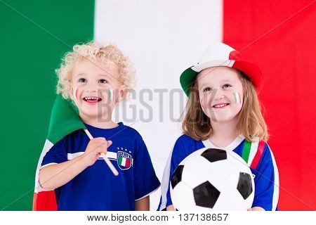 Happy Kids, Italy Football Supporters