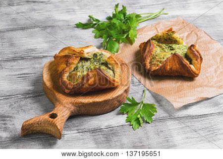 Italian Puff Pastry Patties Fagottini