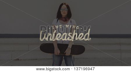 The Mind Unleashed Thoughts Vision Creativity Ideas Concept