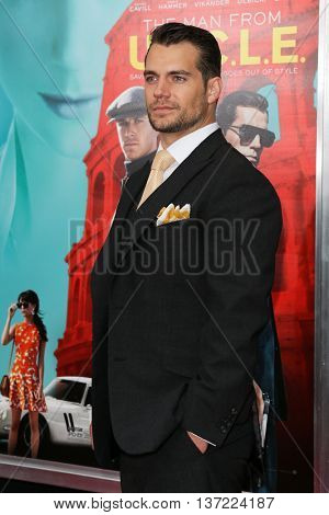 NEW YORK-AUG 10: Actor Henry Cavill attends 