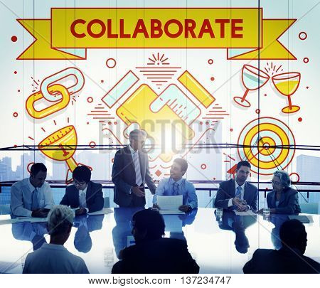 Collaboration Solution Partnership Cooperation Concept