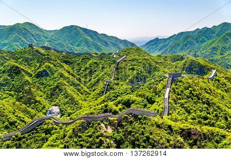 The Great Wall of China in Badaling