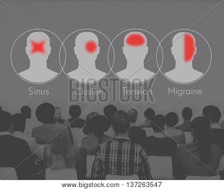 Symptoms Illness Sickness Healthcare Headache Concept