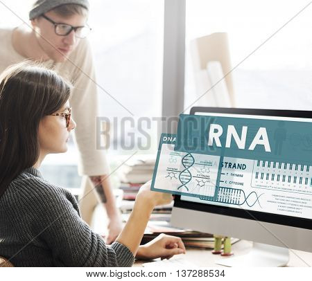 RNA Ribonucleic Physical Molecule Evolution Concept