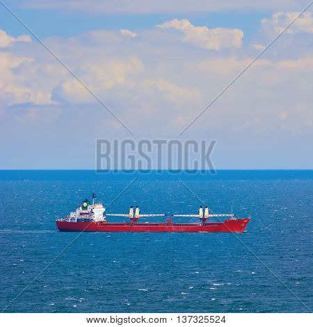 Bulk Carrier Ship in the Black Sea