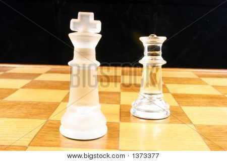 Chess Game -  King And Queen